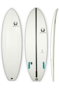 Appletree - Klokhouse Noseless White Line Surfboard Directionnelle