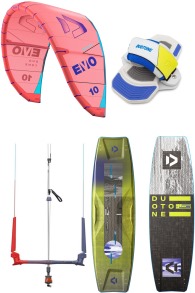 Evo 2025 + Select Concept Blue 2025 Pack de Kitesurf