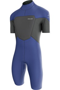 Fusion 2/2 Shorty Zip Dorsal Combinaison Néoprène