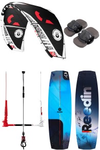Reedin Kiteboarding - Super Model 2025 + Super E 2026 Set de Kitesurf