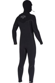 Billabong-Furnace 6/5 Ultra Gullwing Frontzip à Cagoule Combinaison Néoprène Homme