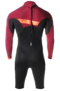 Brunotti-Defence Longarm Shorty 3/2 Backzip Combinaison Néoprène Homme