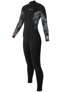 Brunotti-Glow 5/3 Double Frontzip Femme Combinaison néoprène