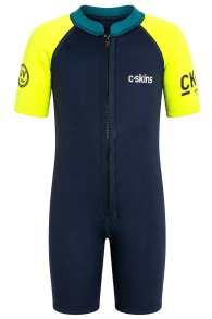 C-Skins-NuWave C-Kid Baby Frontzip Shorty Combinaison Néoprène Enfant