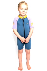 C-Skins-NuWave C-Kid Baby Frontzip Shorty Combinaison Néoprène Enfant