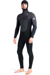 C-Skins-NuWave ReWired 5/4 Frontzip à Cagoule Combinaison Néoprène Homme