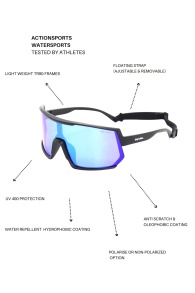 Dirty Habits-Ride Lunettes Polarisées Sports Nautiques