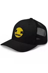 Dirty Habits-Smiley Retro Trucker Casquette