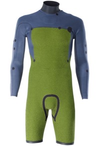 ION-Seek Core 3/2 Shorty LS Frontzip 2026 Combinaison Néoprène