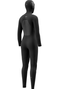 Mystic-Gem 6/4/3 Frontzip à Cagoule Femme 2027 Combinaison Néoprène Femme