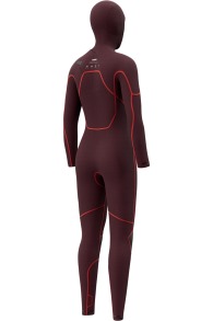 Mystic-Gem 6/4/3 Frontzip à Cagoule Femme 2027 Combinaison Néoprène Femme