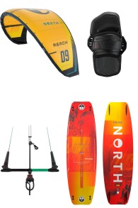 North-Reach 2025 + Prime 2025 Pack de Kitesurf