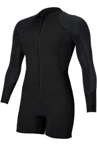 ONeill-Hyperfreak 2mm Front Zip L/S Women