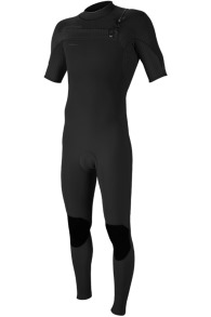 ONeill-Hyperfreak 2mm Zip Frontal Manches Courtes 2026 Combinaison Néoprène