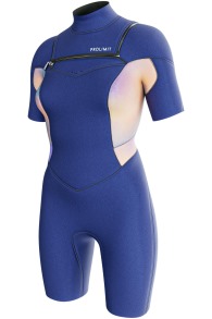 Prolimit-Fire 2/2 Shorty Double Frontzip 2025 Combinaison Néoprène Femmes