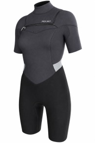 Prolimit-Fire 2/2 Shorty Double Frontzip 2025 Combinaison Néoprène Femmes