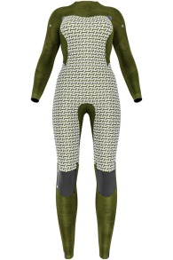 Prolimit-Flare 5/4 Zip Dorsal 2026 Combinaison Néoprène Femme