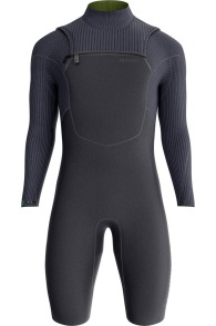 Prolimit-Predator Sunset 2/2 Shorty Manches Longues Double Zip Frontal 2026 Combinaison Néoprène