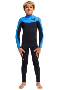 Quiksilver-Boys Everyday Sessions 4/3 Frontzip 2026 Combinaison Néoprène Enfant