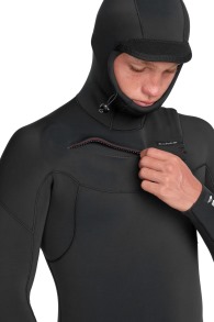 Quiksilver-Everyday Sessions 5/4/3 Frontzip à Cagoule 2026 Combinaison Néoprène Homme