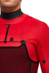 Quiksilver-Young Guns 4/3 Frontzip 2026 Combinaison Néoprène Homme