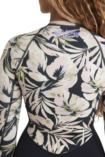 Billabong-Salty Dayz 2/2 LS Spring Shorty Combinaison Femme