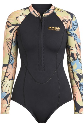 Billabong-Salty Dayz 2/2 LS Spring Shorty Combinaison Femme