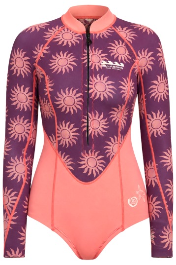 Billabong-Salty Dayz 2mm LS Frontzip Shorty 2026 Combinaison Néoprène Femme