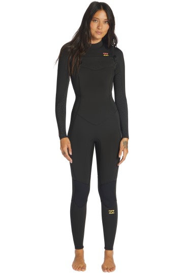 Billabong-Synergy 5/4 Frontzip 2026 Combinaison Néoprène Femme