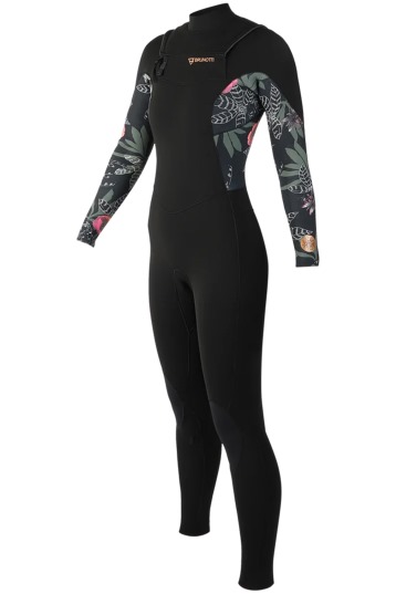 Brunotti-Glow 5/3 Double Frontzip Femme Combinaison néoprène