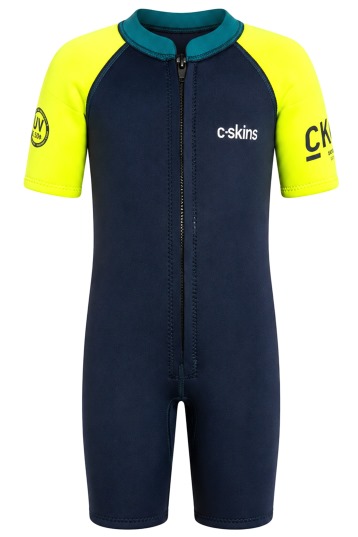 C-Skins-NuWave C-Kid Baby Frontzip Shorty Combinaison Néoprène Enfant