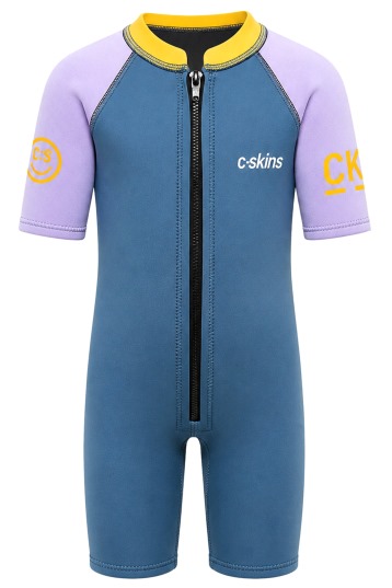 C-Skins-NuWave C-Kid Baby Frontzip Shorty Combinaison Néoprène Enfant