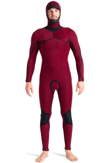 C-Skins-NuWave ReWired 5/4 Frontzip à Cagoule Combinaison Néoprène Homme
