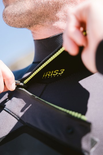 C-Skins-NuWave ReWired 5/4 Frontzip Combinaison Néoprène Homme