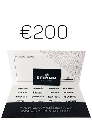 Kitemana Carte Cadeau 200Eu Tweehonderd euro