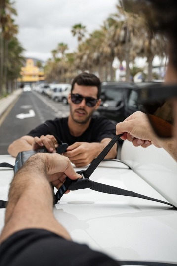 Devoted-Galerie de Toit Souple Premium pour Voiture Trois Portes