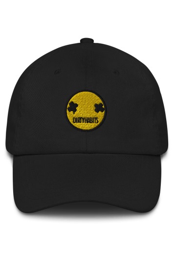 Dirty Habits-Casquette Dirty Habits Smiley Dad Hat