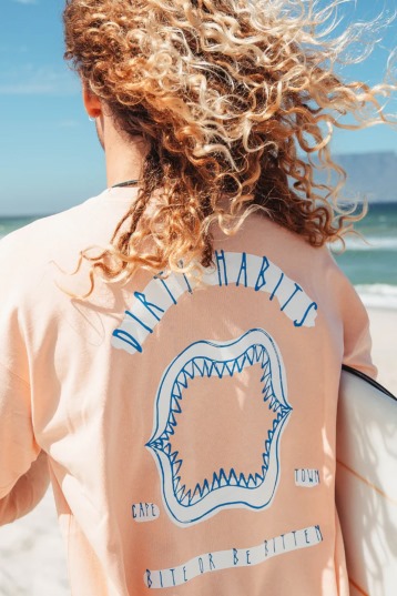 Dirty Habits-Jaws Oversize Tee