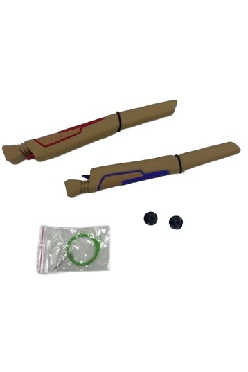 Duotone Kiteboarding-Flotteurs Amovibles avec Élastique Click Bar (SS17-onw)(1 paire) 2026