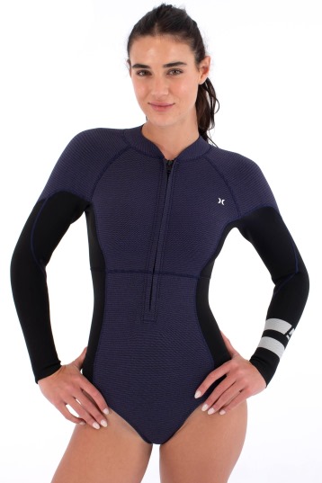 Hurley-Air 2/2 Texture Springsuit Femme 2026 Combinaison néoprène
