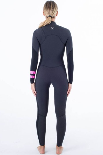 Hurley-Plus 5/3 Frontzip Femme Combinaison Néoprène
