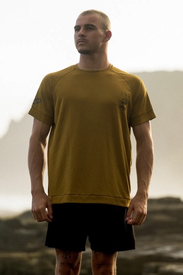 ION-Wetshirt Men S/S Lycra Manches Courtes