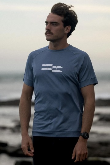 ION-Wetshirt Men S/S Lycra Manches Courtes