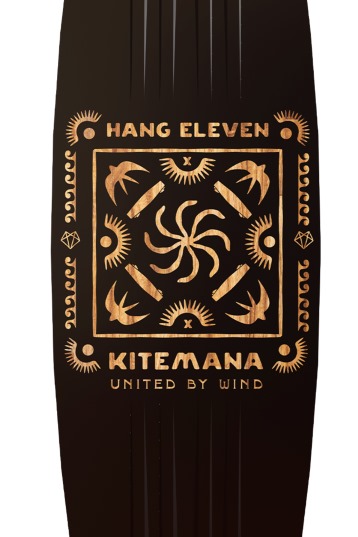 Lieuwe-Shotgun United by Wind | Kitemana X Hang Eleven Planche de Kite