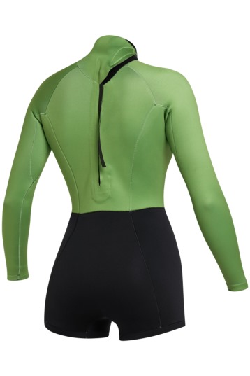 Mystic-Lunar Longarm Shorty 2/2 Backzip 2024 Combinaison Néoprène Femmes