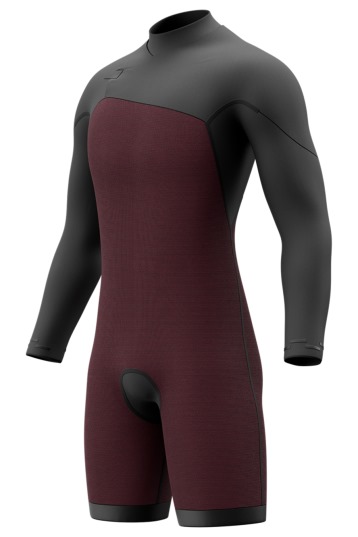 Mystic-Motion 3/2 Longarm Shorty Frontzip 2027 Combinaison Néoprène Homme