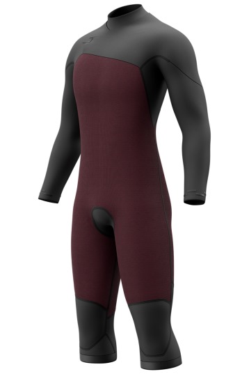Mystic-Motion 4/3 Longarm Shortleg Frontzip 2027 Combinaison Néoprène Homme