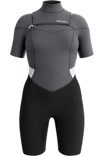 Prolimit-Fire 2/2 Shorty Double Frontzip 2025 Combinaison Néoprène Femmes