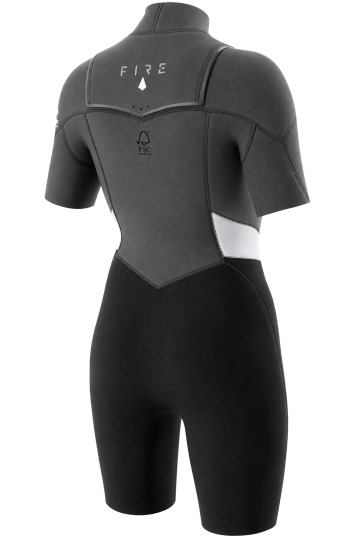 Prolimit-Fire 2/2 Shorty Double Frontzip 2025 Combinaison Néoprène Femmes
