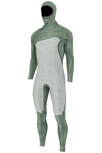 Prolimit-Mercury TR 6/4 Free-X Frontzip Cagoule 2026 Combinaison Néoprène